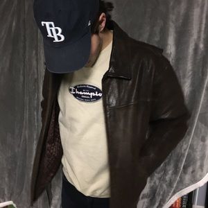 100% authentic leather jacket